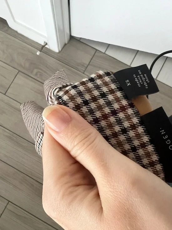 Halogen! Checked Button-Front Tank! - Picture 4 of 4